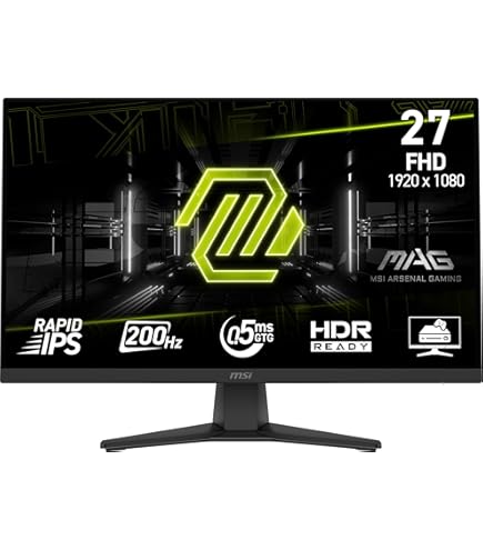 Amazon.com: msi G2712F 27-inch QD-OLED 1920 x 1080 (FHD) Computer